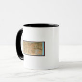 Mug Le papyrus Médicale de Chester Beatty (Devant gauche)