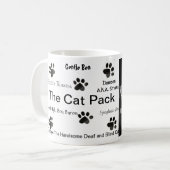 Mug Le paquet de chat (Devant gauche)