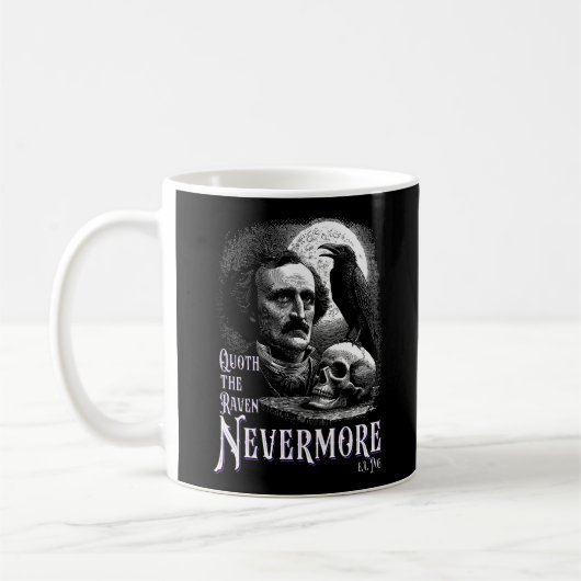 Mug Le paradis d'Edgar Allan Poe (Gauche)