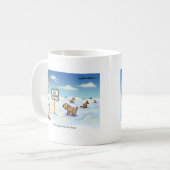 Mug Le paradis des chiens - Où les anges craignent de  (Devant gauche)