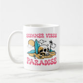 Mug Le Paradis des Vibes d'été - Crâne (Gauche)
