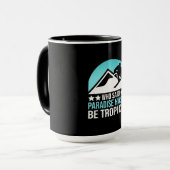 Mug Le Paradis Du Snowboard Doit Être Tropical (Devant gauche)