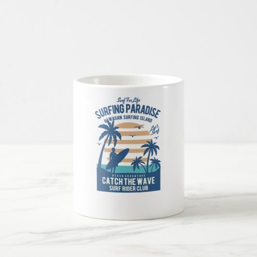 Mug Le paradis du surf (Centre)