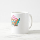 Mug Le paradis du surf (Devant droit)