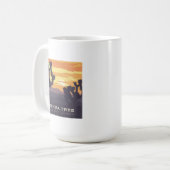 Mug Le Parc national de Joshua Tree | Californie (Devant gauche)
