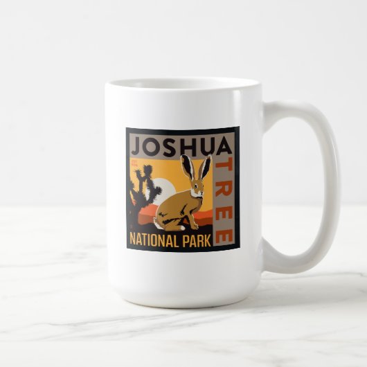 Mug Le Parc national de Joshua Tree | Jacklapin (Droite)