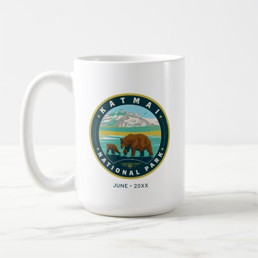 Mug Le Parc national de Katmai (Gauche)