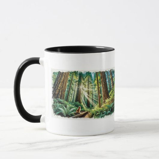 Mug Le parc national de Redwood (Gauche)