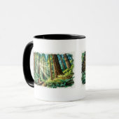 Mug Le parc national de Redwood (Devant gauche)