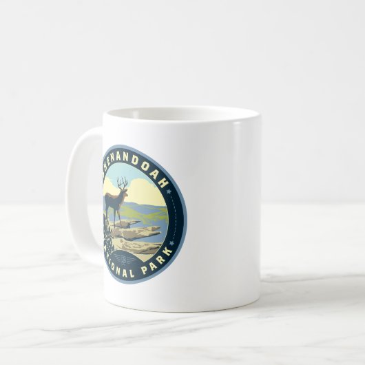 Mug Le Parc national de Shenandoah (Devant gauche)