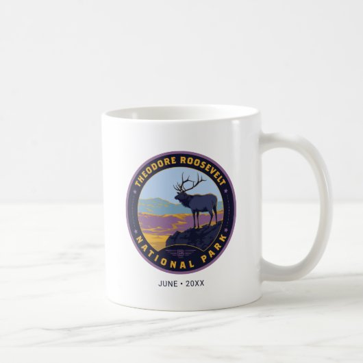 Mug Le Parc national de Theodore Roosevelt (Droite)
