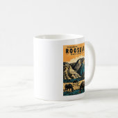 Mug Le Parc national de Theodore Roosevelt (Devant droit)