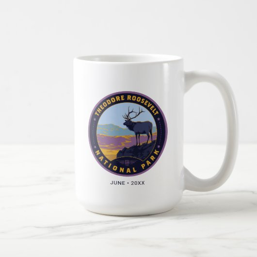 Mug Le Parc national de Theodore Roosevelt (Droite)