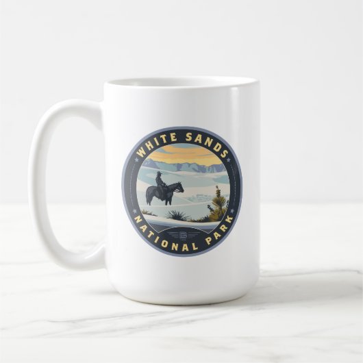 Mug Le parc national de White Sands (Gauche)
