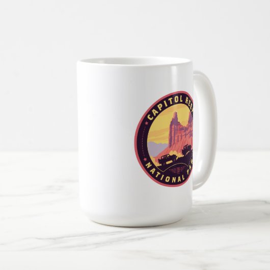 Mug Le Parc national du Capitol Reef (Devant droit)