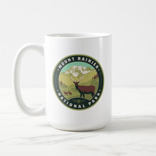 Mug Le Parc national du Mont Rainier (Gauche)