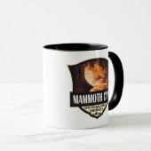 Mug Le parc national Mammoth Cave Illustration Art rét (Devant droit)