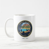 Mug Le Parc national volcanique de Lassen (Gauche)