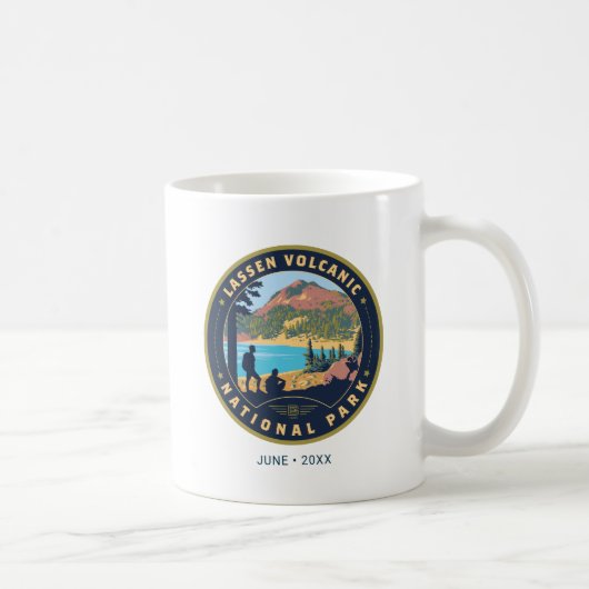 Mug Le Parc national volcanique de Lassen (Droite)