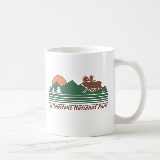 Mug Le parc Yellowstone (Droite)