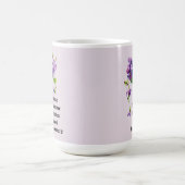 Mug Le pardon est le parfum violet Sheds (Centre)