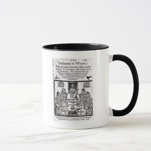 Mug Le Parlement des femmes, 1656 (Droite)