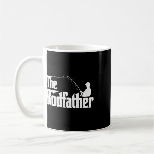 Mug Le Parrain de la pêche Drôle de papa humour de pêc