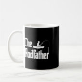 Mug Le Parrain Funny Pêche Papa Cadeau (Gauche)