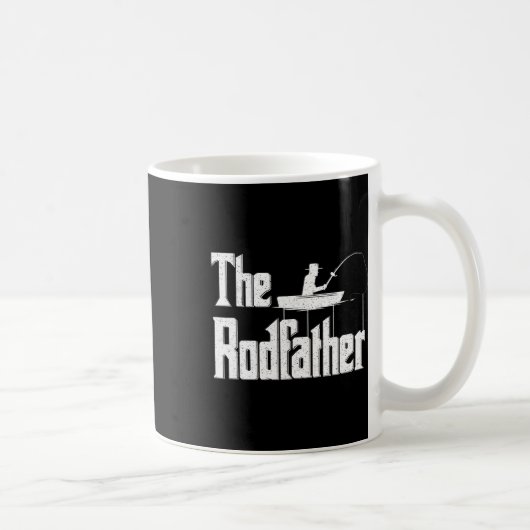 Mug Le Parrain Funny Pêche Papa Cadeau (Droite)