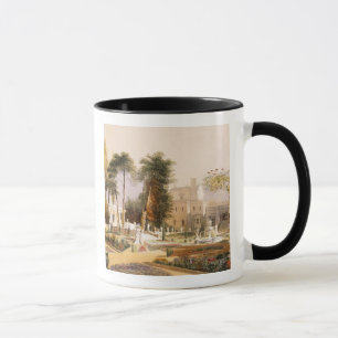 Mug Le Parterre dans les jardins chez Wilton, le sièg