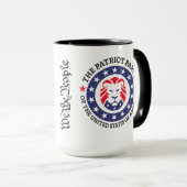 Mug Le parti Patriot (Devant droit)