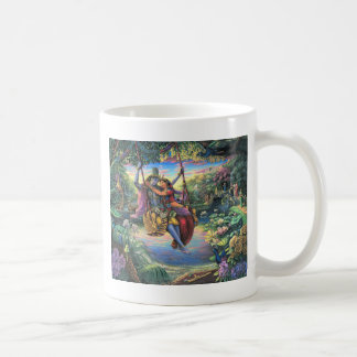 Mug Le passe-temps d'oscillation - Radha et Krishna