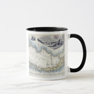 Mug Le Patagonia, d'une série de cartes du monde a
