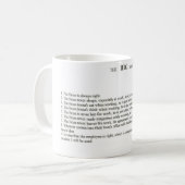 Mug Le patron (Devant gauche)