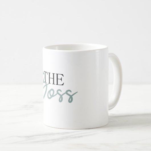 Mug Le Patron (Devant droit)