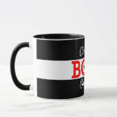 Mug Le patron / Da Boss avec votre nom (Gauche)