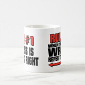 MUG LE PATRON EST TOUJOURS EXACT (Centre)