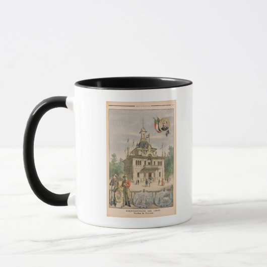 Mug Le pavillon du Transvaal à l'universel (Gauche)