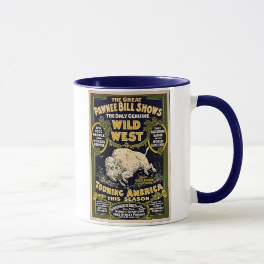 Mug Le Pawnee Bill montre l'ouest sauvage (Droite)