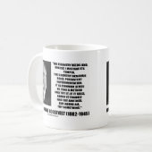 Mug Le pays de FDR a besoin d'expérimentation (Devant gauche)