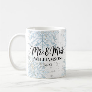 Mug Le pays des merveilles d'hiver de M. et de Mme