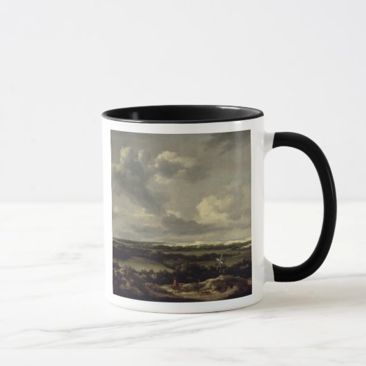 Mug Le paysage avec des dunes s'approchent de Haarlem (Droite)
