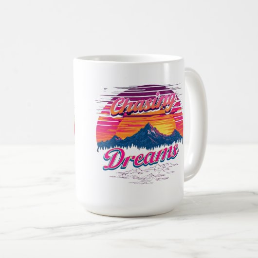 Mug Le paysage du rêve (Devant droit)