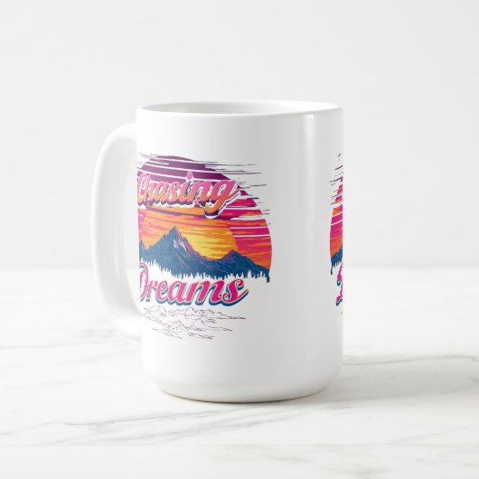Mug Le paysage du rêve (Devant gauche)