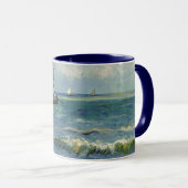 Mug Le paysage marin de Van Gogh aux Saintes Maries de (Devant droit)