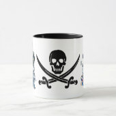 MUG LE PEAU DE CORSAIR NOIR TRAVERSE LES ÉPÈRES (Centre)