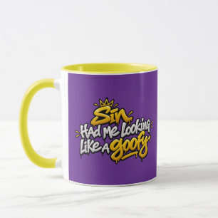 Mug Le péché me faisait ressembler à un niais