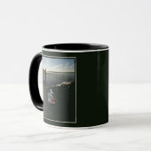 Mug Le pêcheur ​ ​ ​ ​ ​ ​. Bonne pêche (Devant gauche)