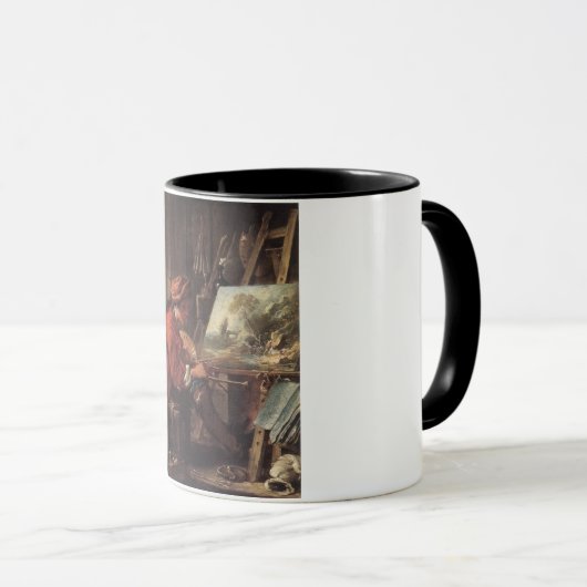 Mug Le peintre dans son studio (par François Boucher) (Devant droit)