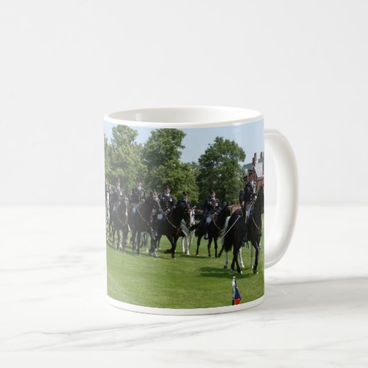 Mug Le peloton de l'ancienne garde de Caisson (Devant droit)